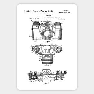 Camera Patent Black Sticker